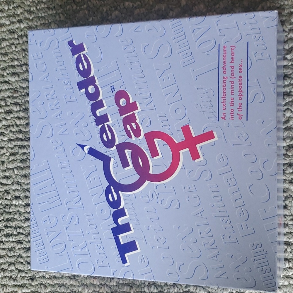 Vintage "The Gender Gap" Board Game